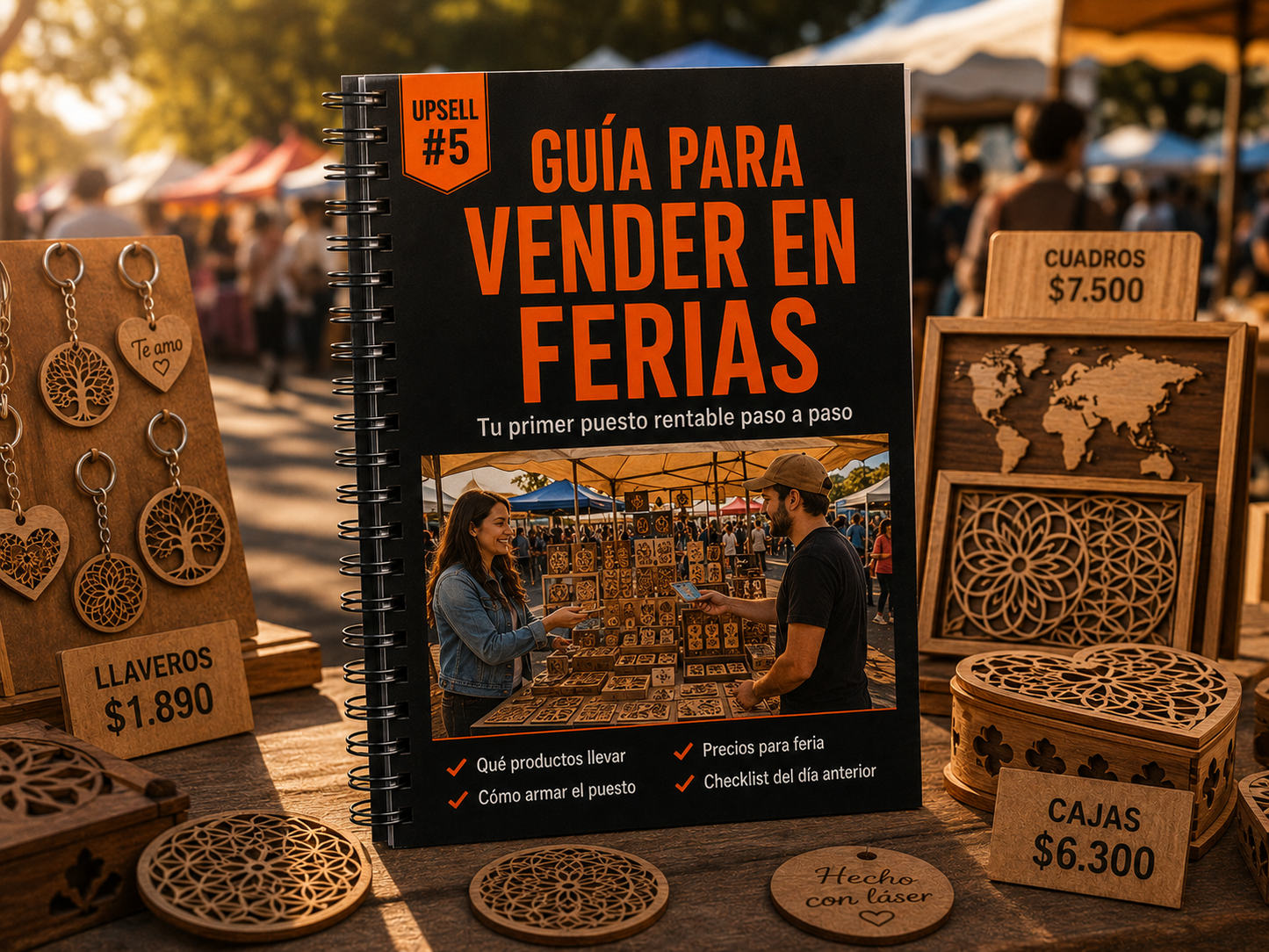 LaserPack Pro™ FERIAS — Guía Completa para Vender en Ferias Artesanales